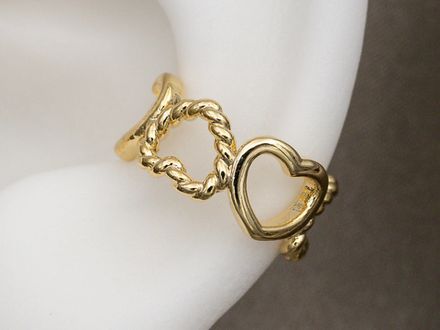 Кафф "Сердечки" 6мм