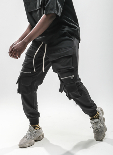 Джоггеры с карманами на молнии