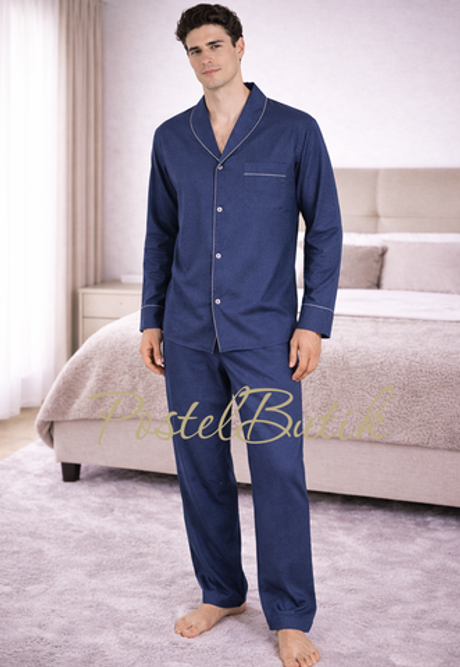 Пижама мужская Zimmerli Heritage in Blue 4600.75014-440