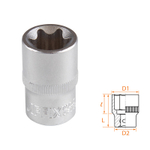 AFFIX (AF00043020) Головка торцевая TORX Е-стандарт 1/2", E20