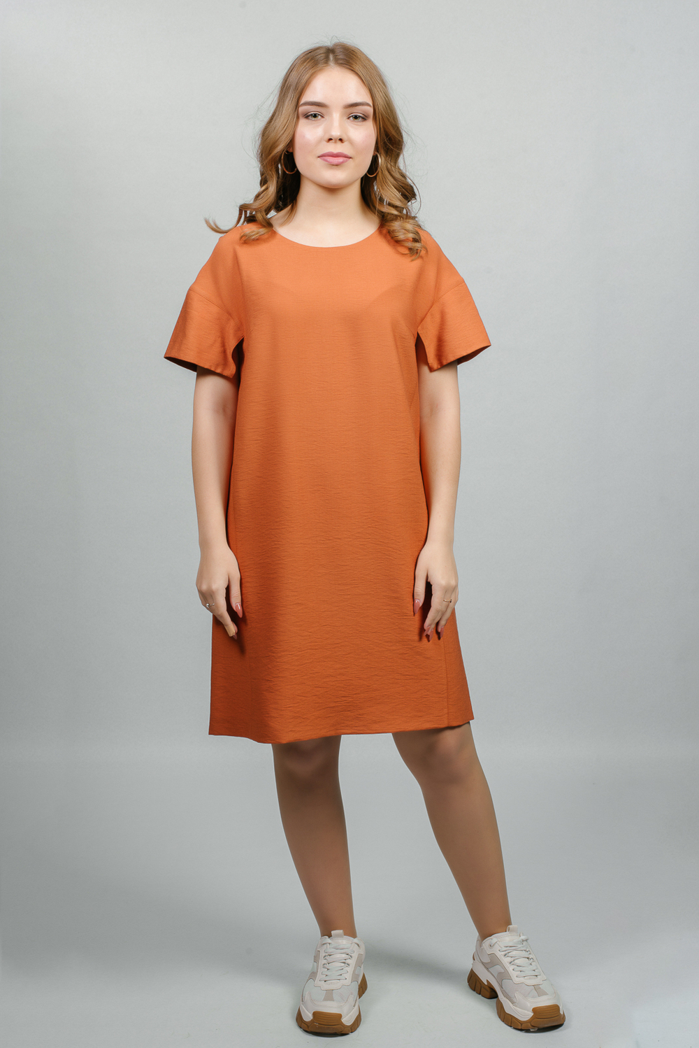 Платье женское 2300оп, паприка #97П052300оп