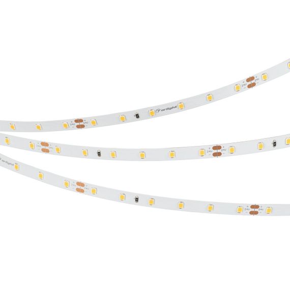 Светодиодная лента Arlight 7,2W/m 60Led/m 2835SMD теплый белый 5M UL-A60-8mm 24V Warm2700 044056