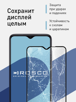 Набор стекол антишпион ROSCO для Xiaomi Redmi Note 8 Pro оптом (арт. XM-RN8P-FSP-GLASS-SPY-SET2)