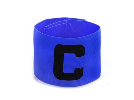 Капитанская повязка. Длина 32 см, ширина 6,5 см. С-КВ1  (синий)