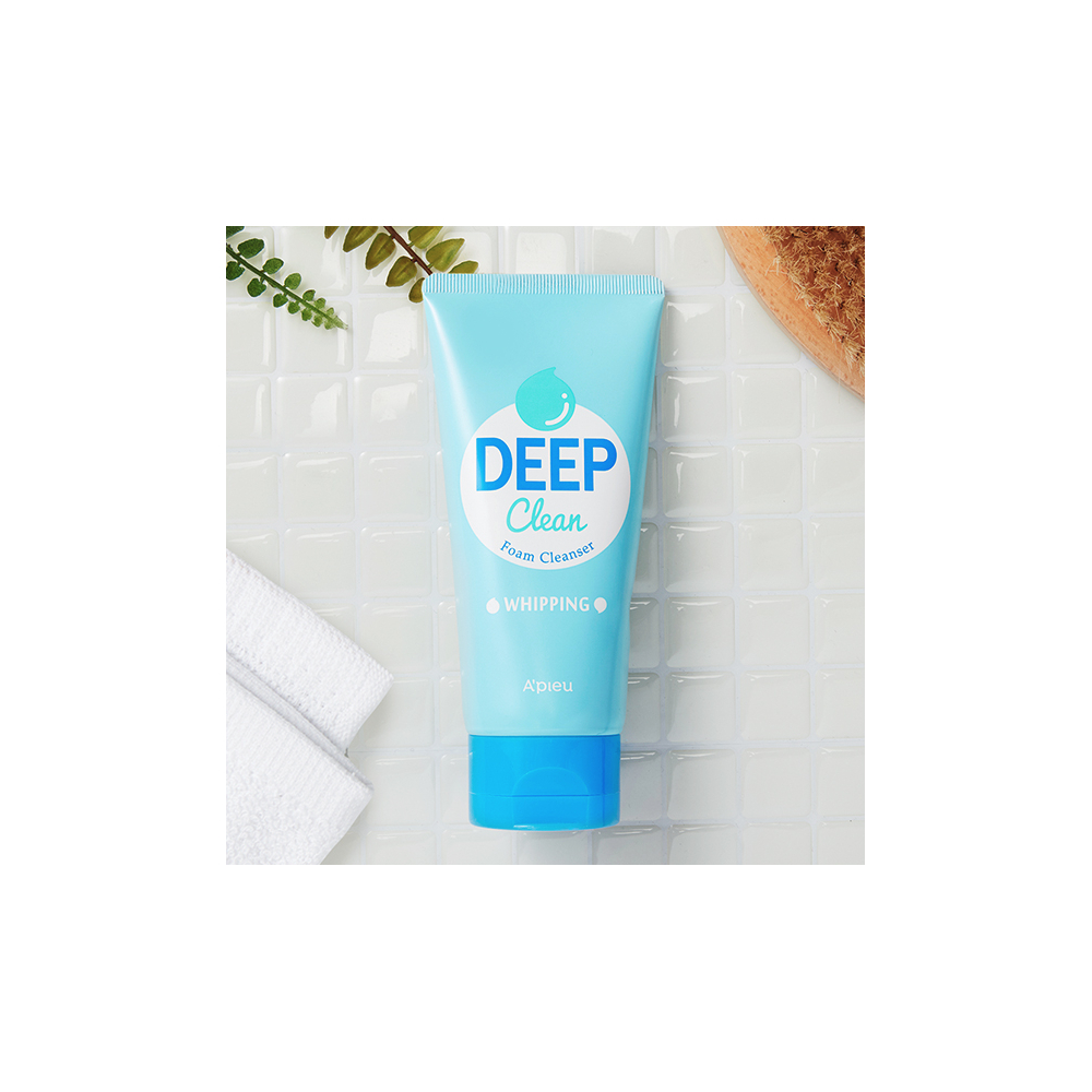 A'pieu. Пенка для глубокого очищения Deep Clean Foam Cleanser. Whipping