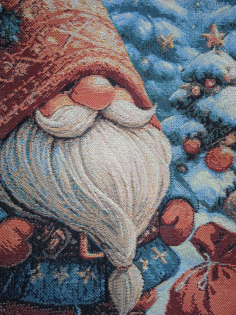 Декоративный гобеленовый чехол для интерьерной подушки Скандинавская сказка 38*38