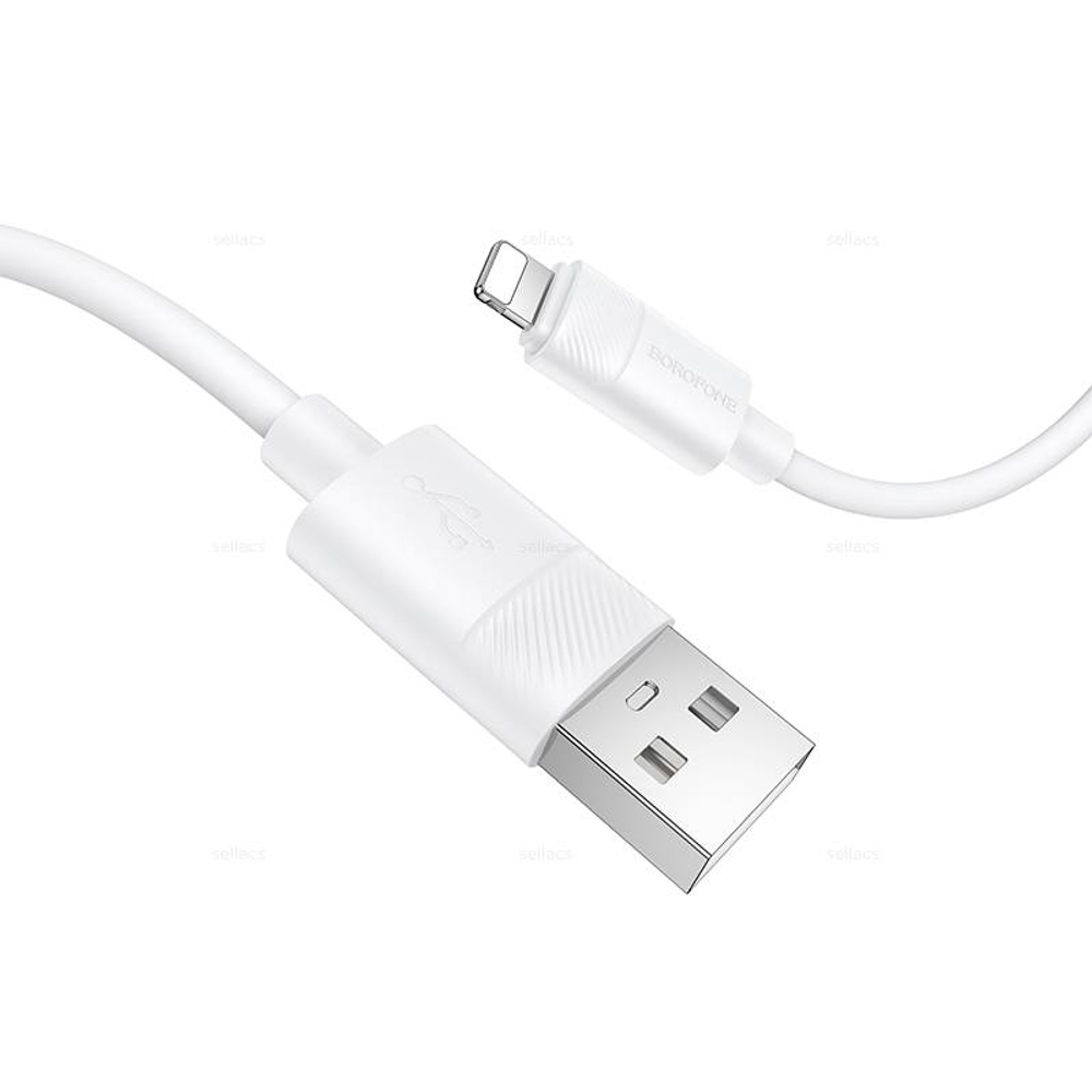 Borofone BX123 Leya силиконовый зарядный дата кабель Lightning