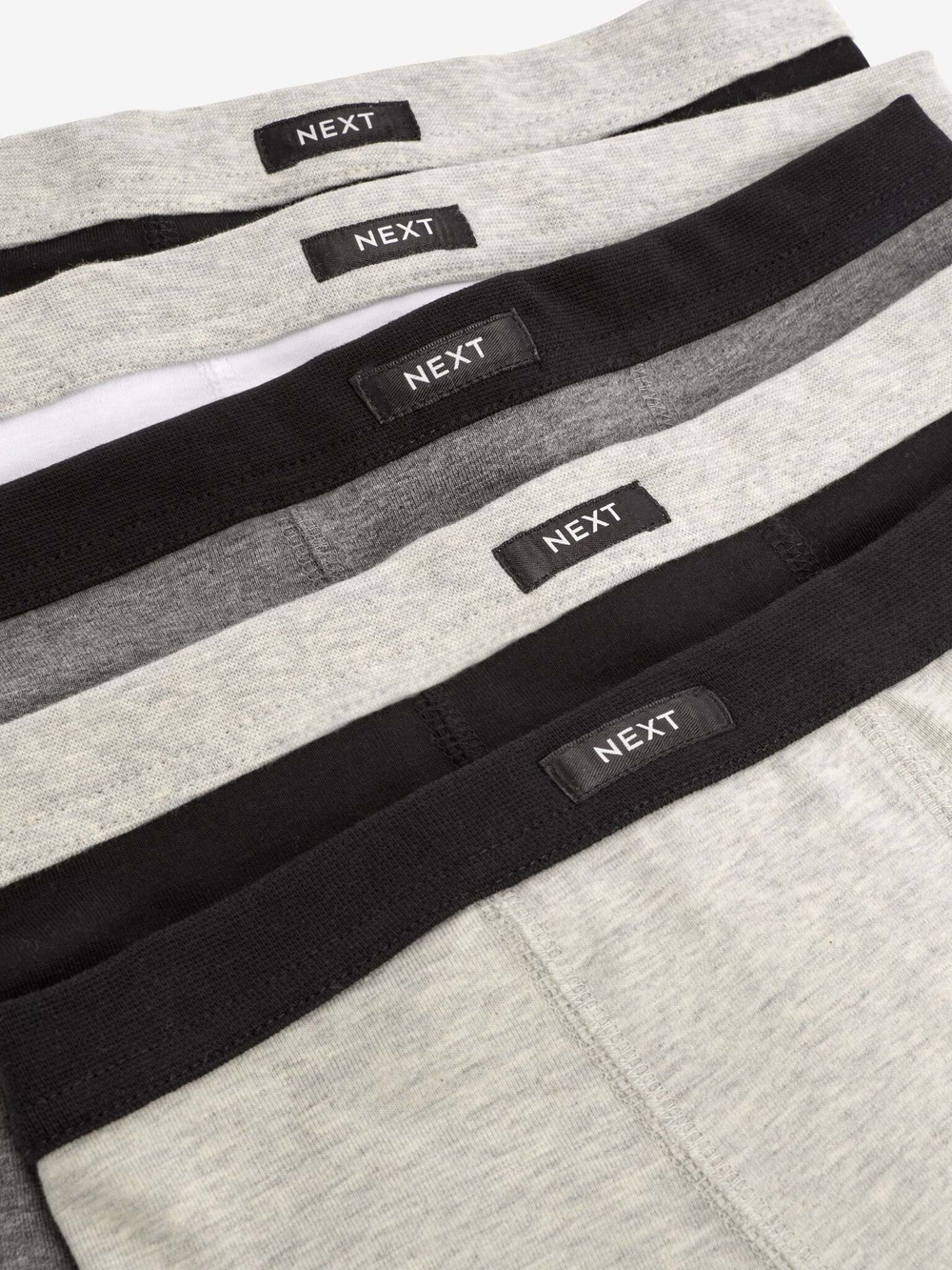 Трусы для мальчика Next 216-155, 5 шт., Черный, Белый, Бежевый