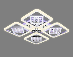 Потолочная светодиодная люстра Ambrella Light Ice FA288