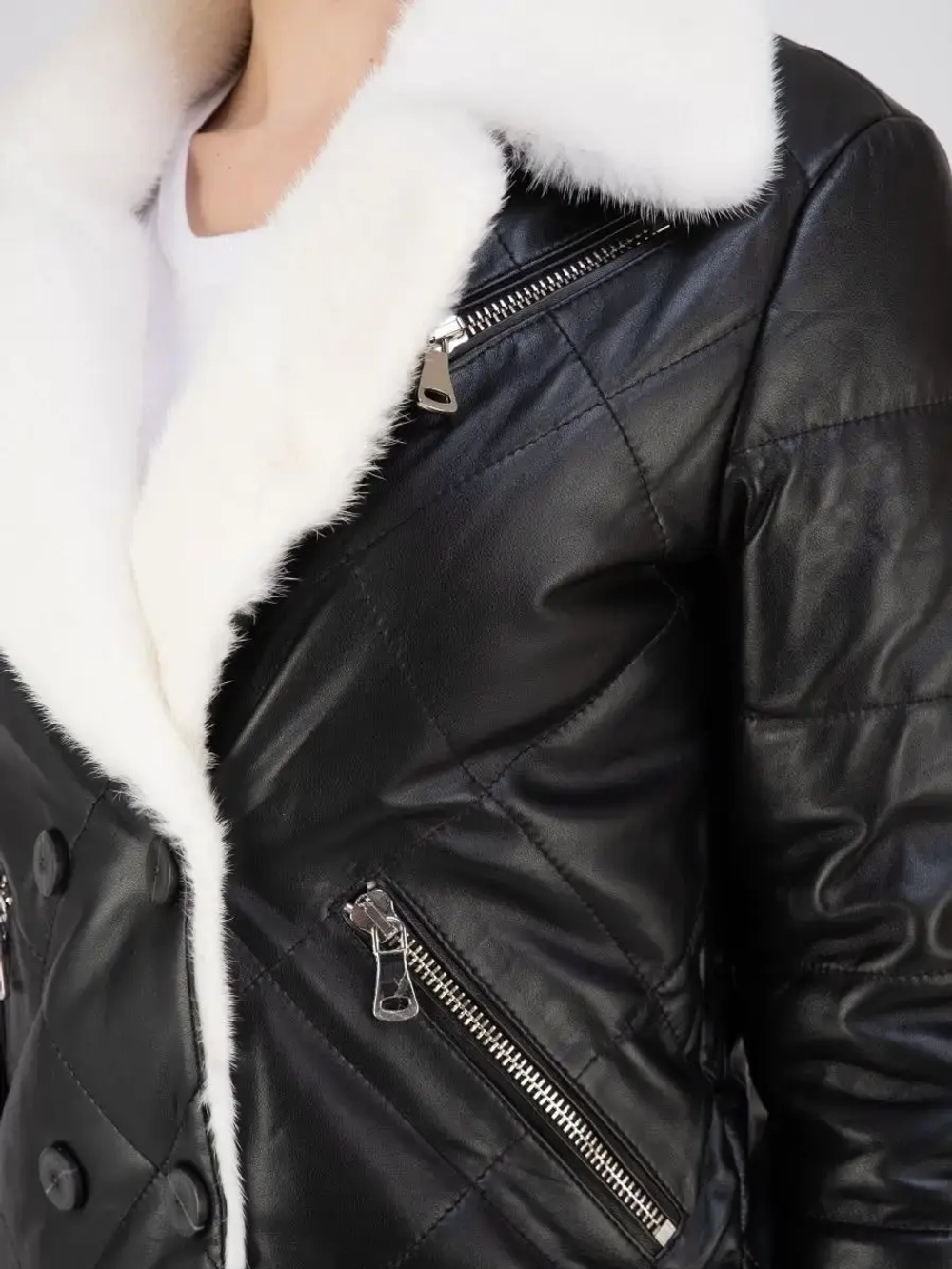 Куртка кожаная из натуральной кожи Турция