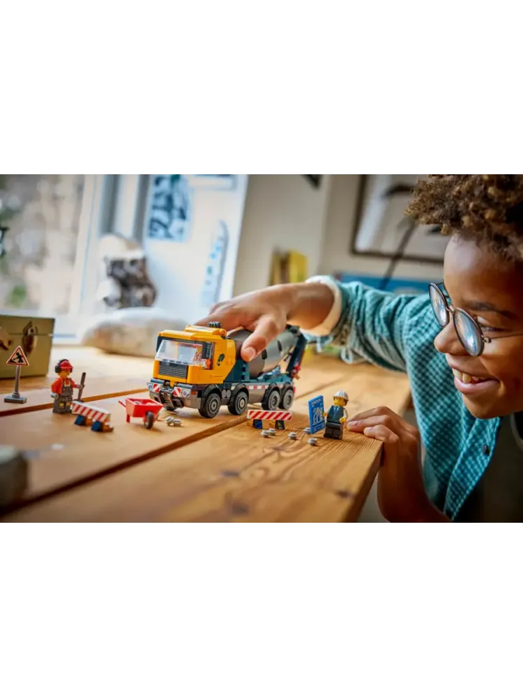 Конструктор City 60478 Бетономешалка