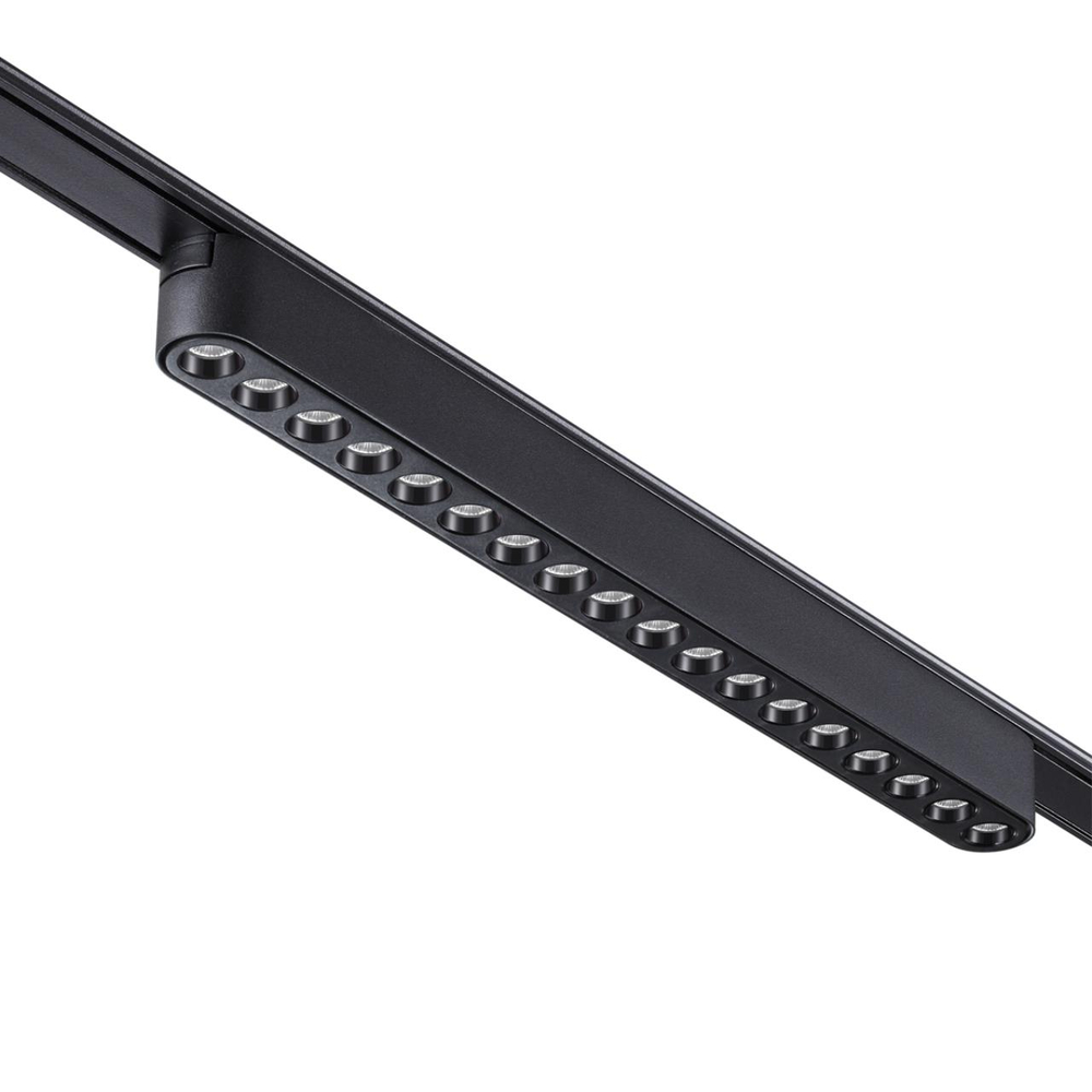 359078 SHINO NT23 179 черный Трековый светильник для низковольтного шинопровода IP20 LED 18W 48V 4000K 1710Лм SMAL