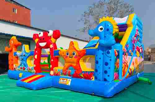 Коммерческий надувной батут «Океан улыбок» 8*6*4 м