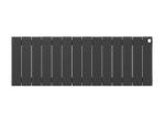 Радиатор Royal Thermo PianoForte 300 /Noir Sable - 14 секц.