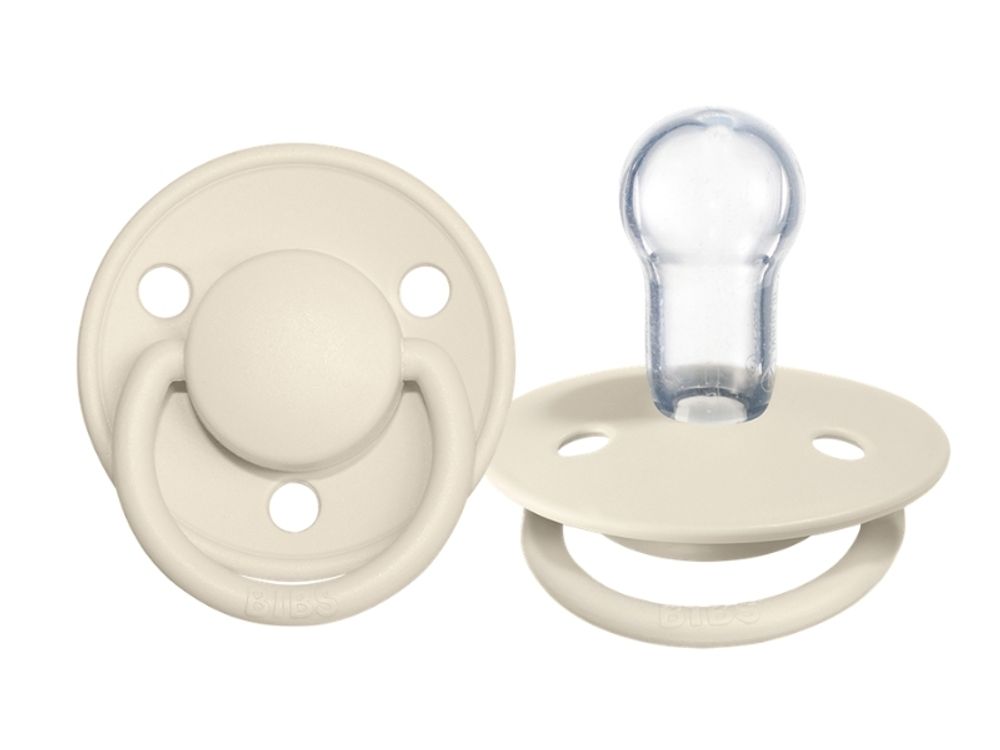 BIBS De Lux Silicone Ivory 0+ месяцев