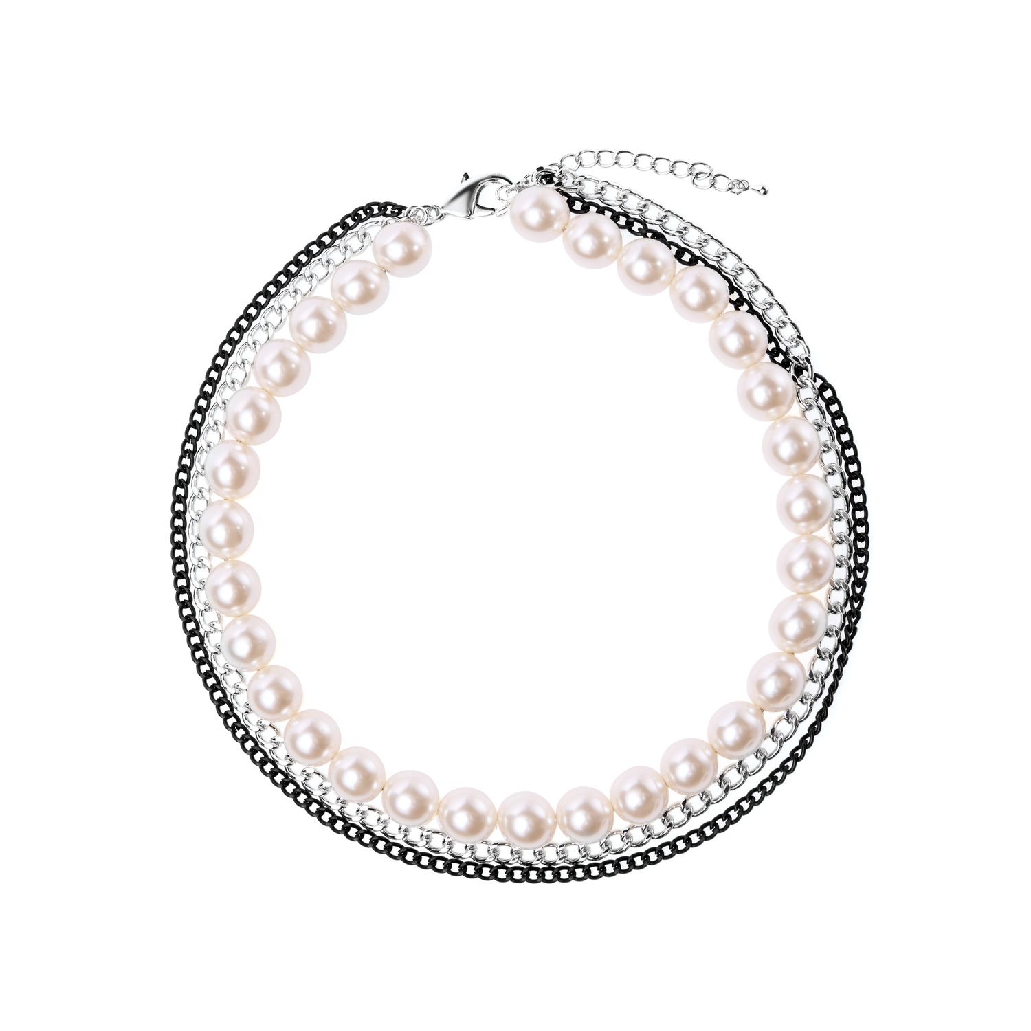 Колье Mult Layered Necklace With Pearls