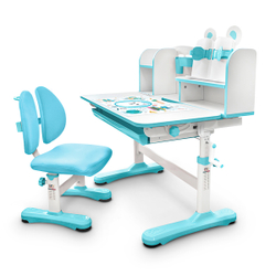 Детский стол и стул Ergokids Panda XL