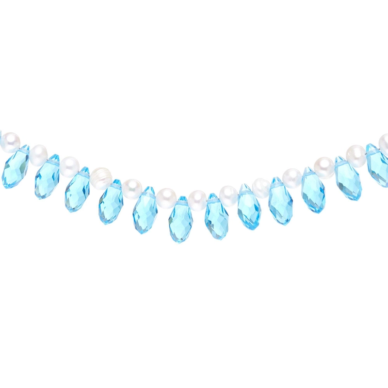 Колье Жемчужный Кристалл – Синее