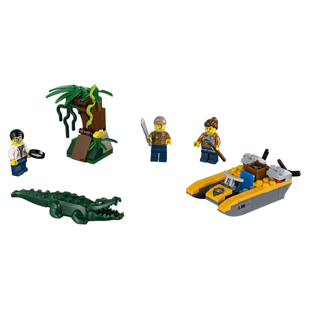 LEGO City: Джунгли: Набор для начинающих 60157 — Jungle Starter Set — Лего Сити Город