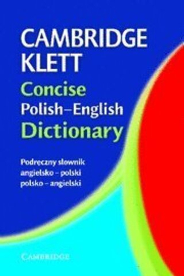 Cambridge Klett Concise Polish-English Dictionary PPB