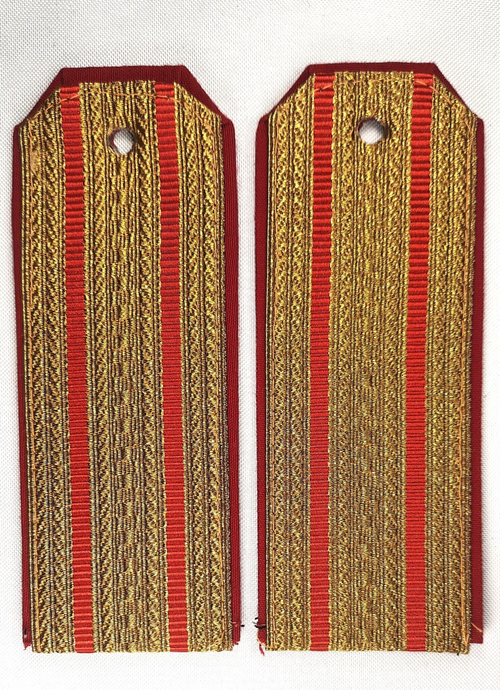 Погоны парадные ст.обр с 2 крас.пр