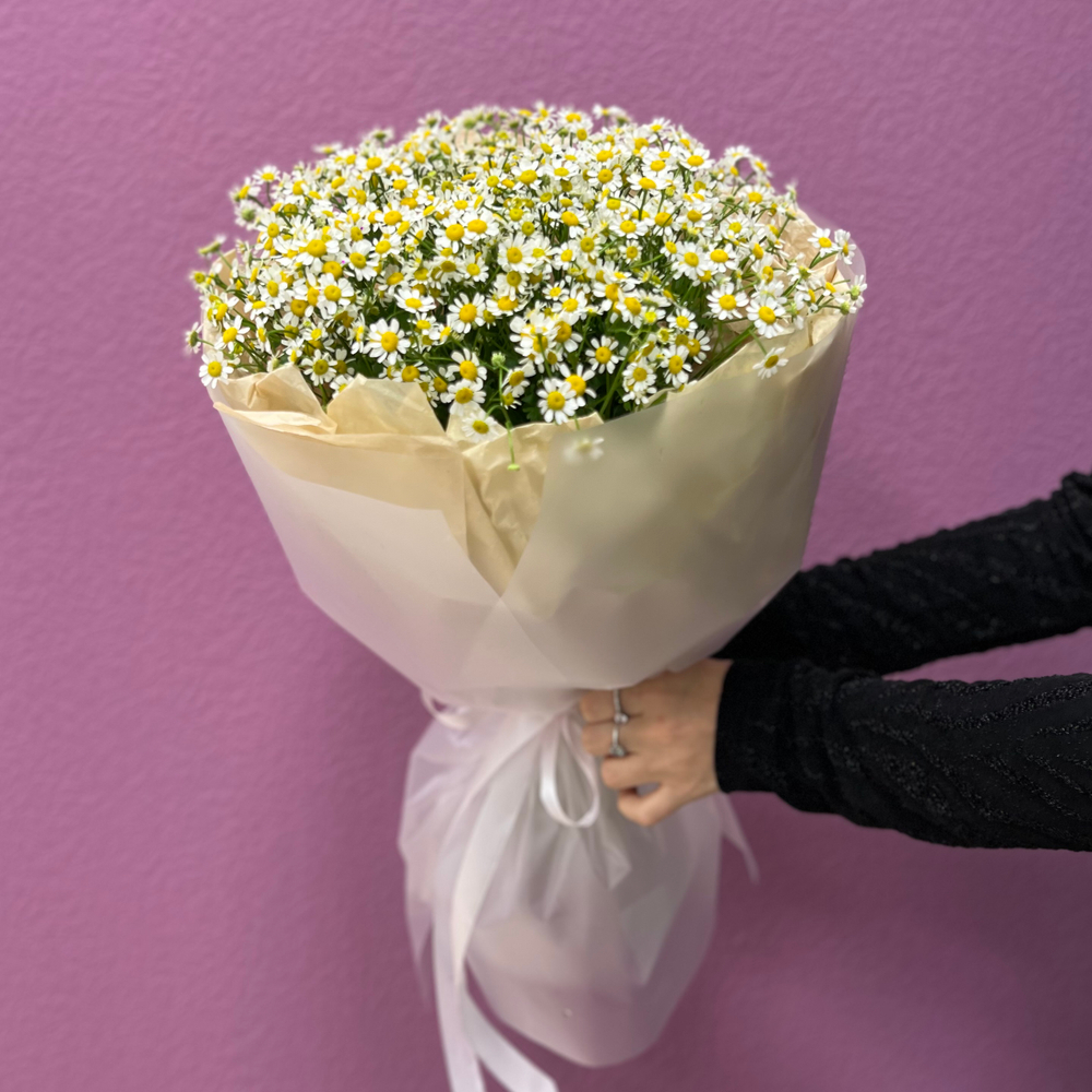 Букет из 19 матрикарий #10