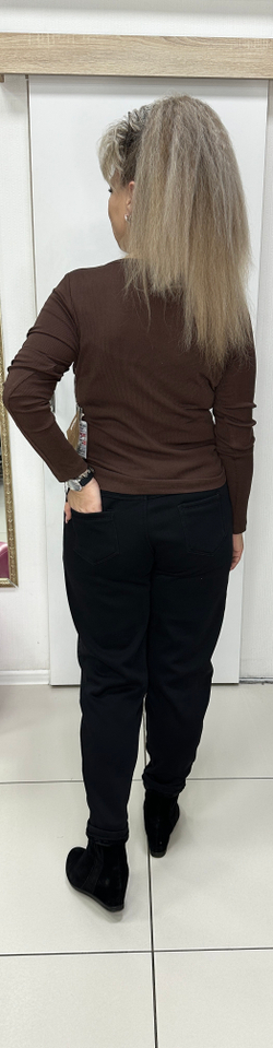 Шелковый австрийский блузон со стразовым принтом