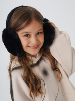 Наушники меховые FluffFold, черные