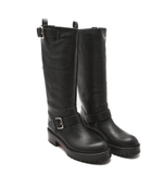 Кожаные офицерские сапоги Red Valentino - черный(1Q2S0D95TZR)