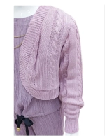 Болеро вязаный для девочек