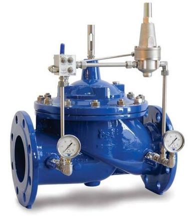 Мембранно-плунжерные регуляторы давления «до себя» с пилотным управлением АСТА Р02/03