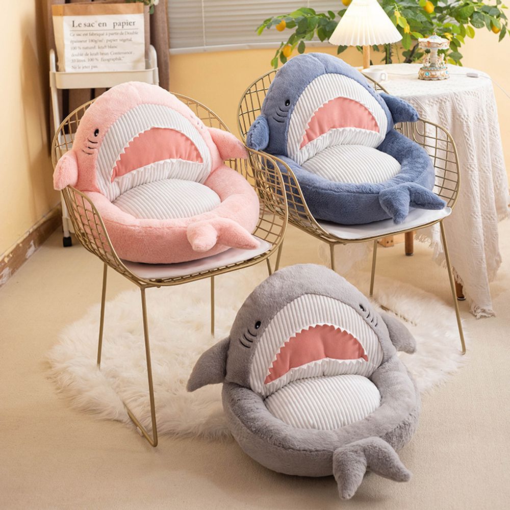 Мягкая подушка &quot;Shark&quot;, розовая