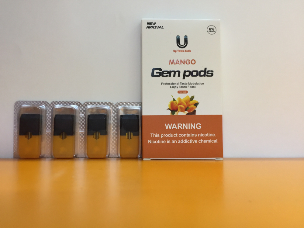 gem pods для juul персик