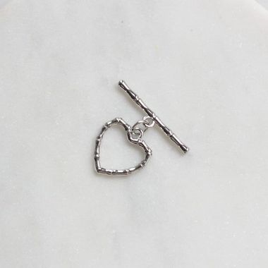 Тогл 15 мм, родий. З056