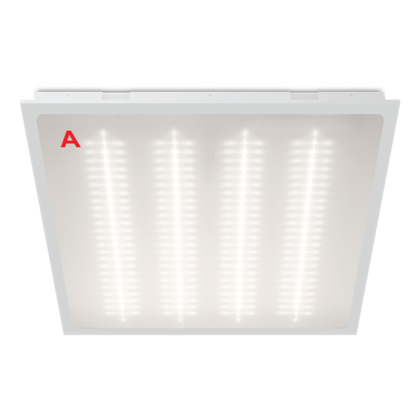 Светильник CLIP-IN ДВО04-042 с БАП EM1 36Вт 4000К IP54 Микропризма 4400лм 600х600х50мм WOLTA PRO