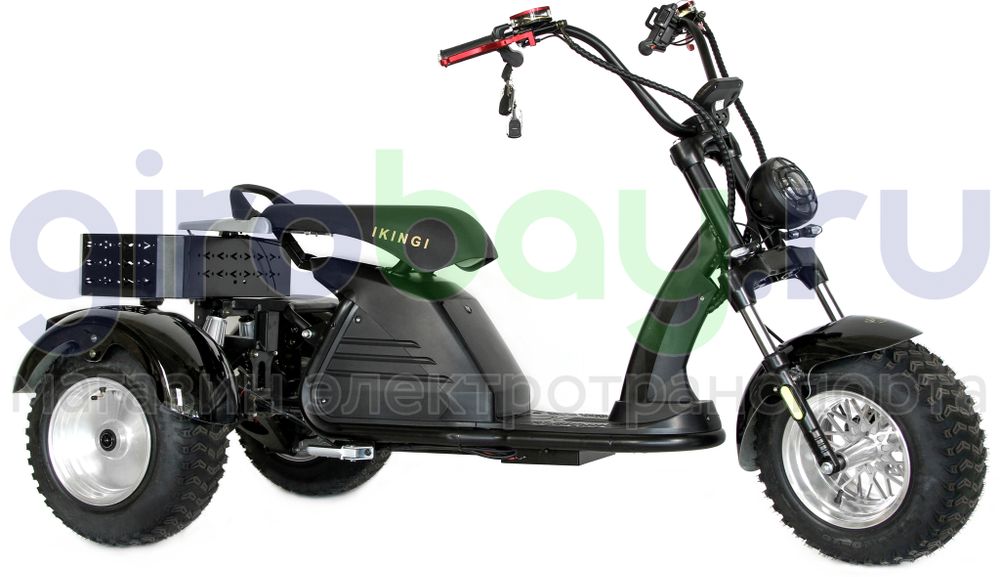 Электроскутер IKINGI M6 PRO TRIKE 6000W - Чёрный фото №2