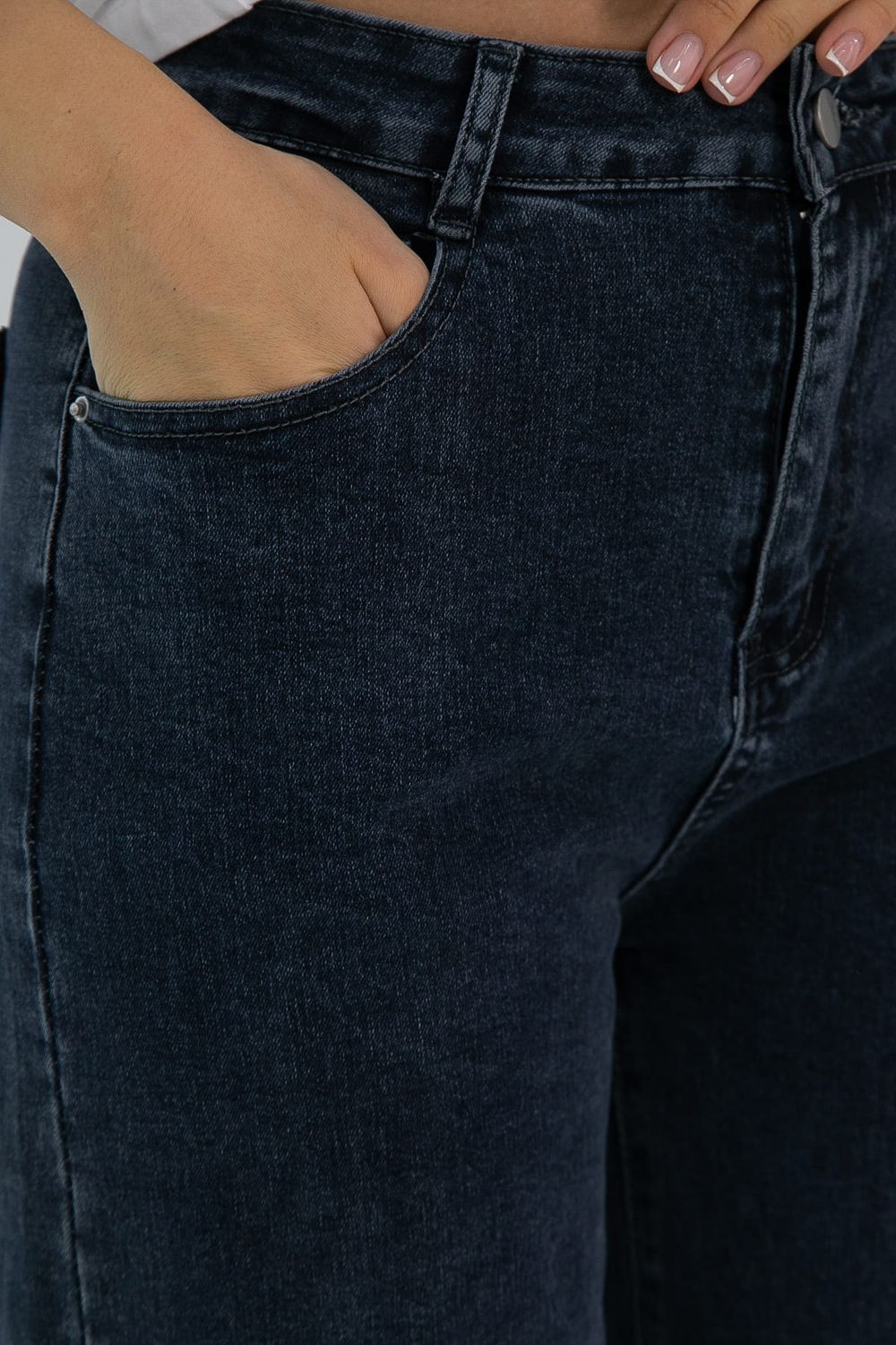 Джинсы Эшна (мокрый асфальт) Б14602-4М LT Collection