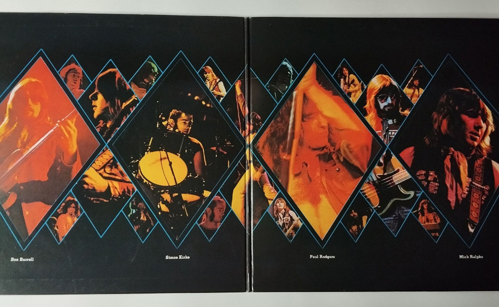 Винтажная виниловая пластинка LP Bad Company (Jpana 1974) (No Obi) The Way I Choose ILS-80057