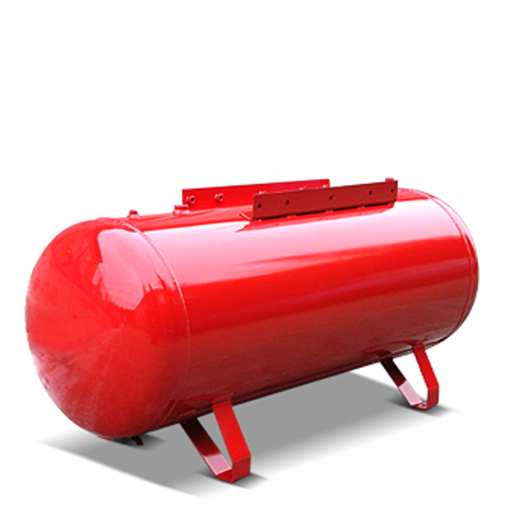 Уличный горизонтальный ресивер DNT РГ 150 10 бар (от -60 до +50)