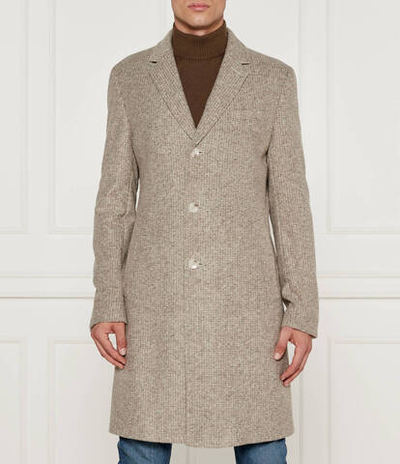 Пальто H-Hyde BOSS BLACK - бежевый(50528132)