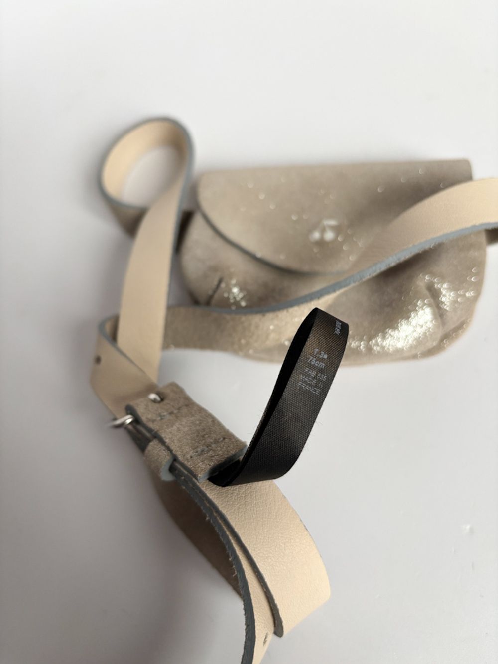 Кожаный ремень с кошельком Bonpoint