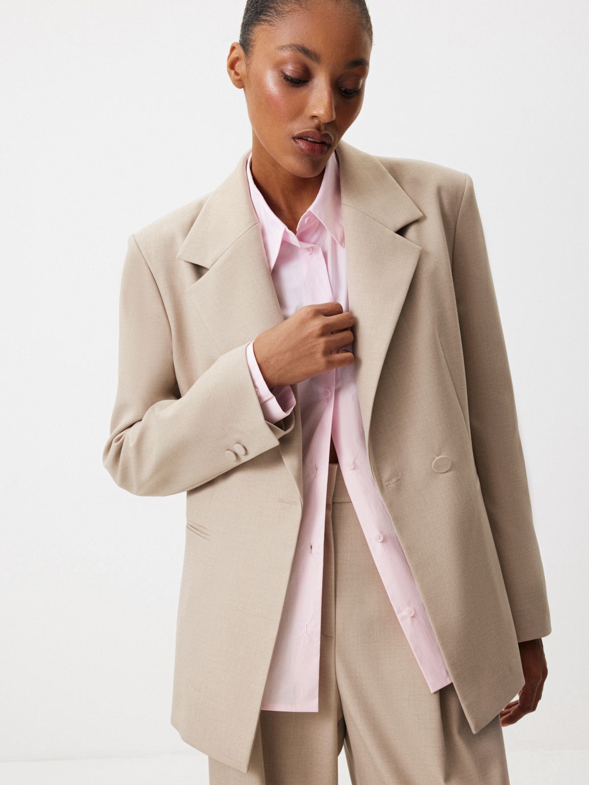 Утонченный жакет «Холодный латте»