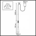 Подвесной светильник Odeon Light PIX 7030/6L