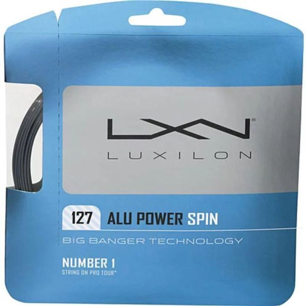 Теннисные струны Luxilon Big Banger Alu Power Spin 127 (12.2 m)