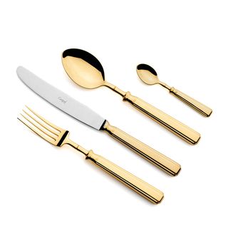 Набор столовых приборов Cutipol Piccadilly Gold 72пр P1.72.G