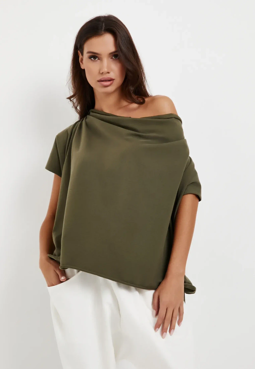 Футболка Качели Хаки