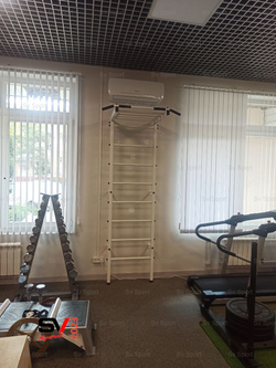 Монтаж шведской стенки Sv Sport в пеноблочные, газоблочные стены