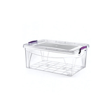 Контейнер пищевой прямоугольный (прозрачн) № 1 (1,5 л), РП-112