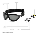 Спортивные очки OCEAN Tierra de fuego White / Grey Polarized lenses