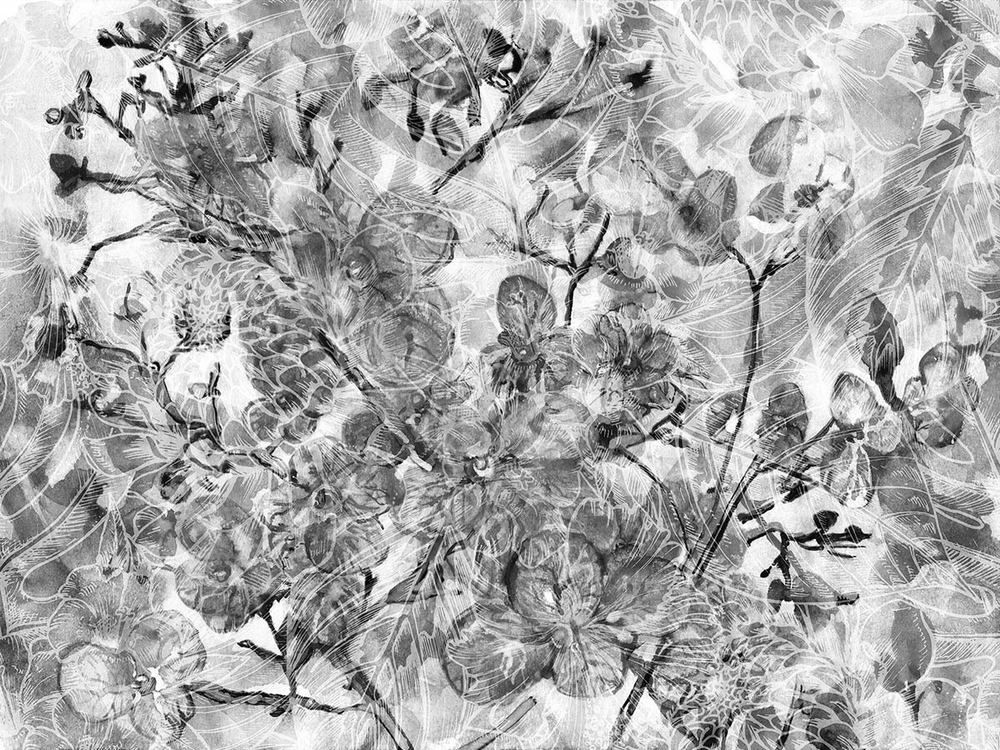 Дизайнерские обои Wall Street Aquarelle